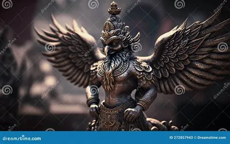  The Garuda of Borobudur!  A Majestic Stone Bird With Wings Unfurled Towards Enlightenment